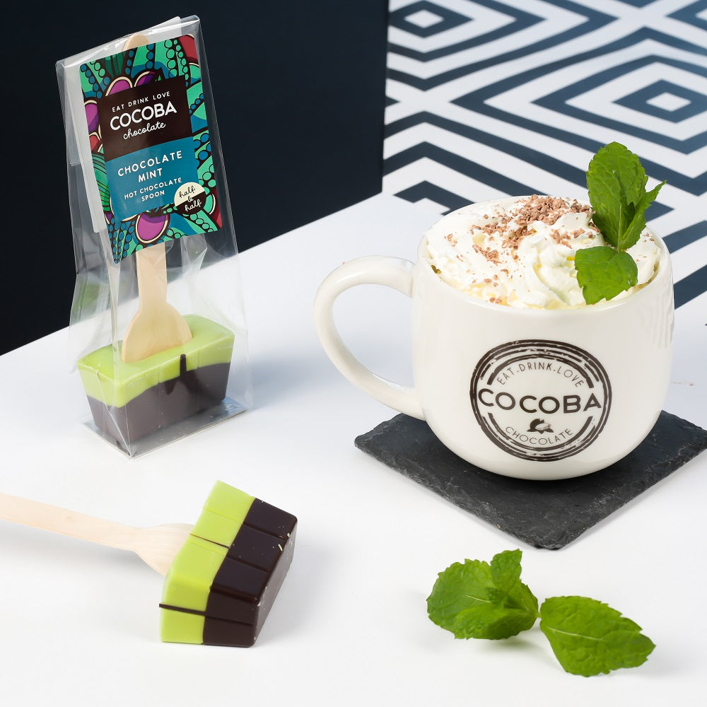 Mint Chocolate Hot Chocolate Mint Drinking Chocolate Cocoba Chocolate