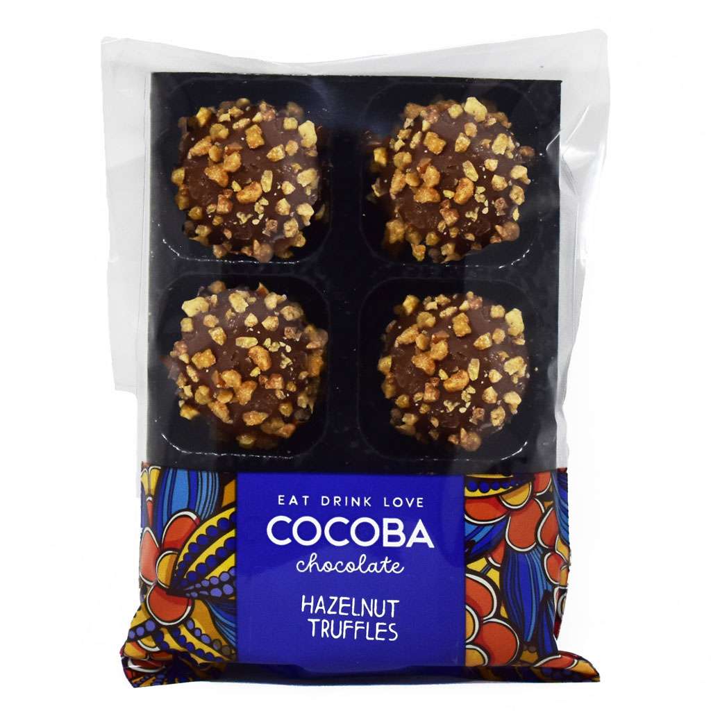 Coco&C☺ Hazelnut Chocolate Truffles (6 truffles) – Cocoba