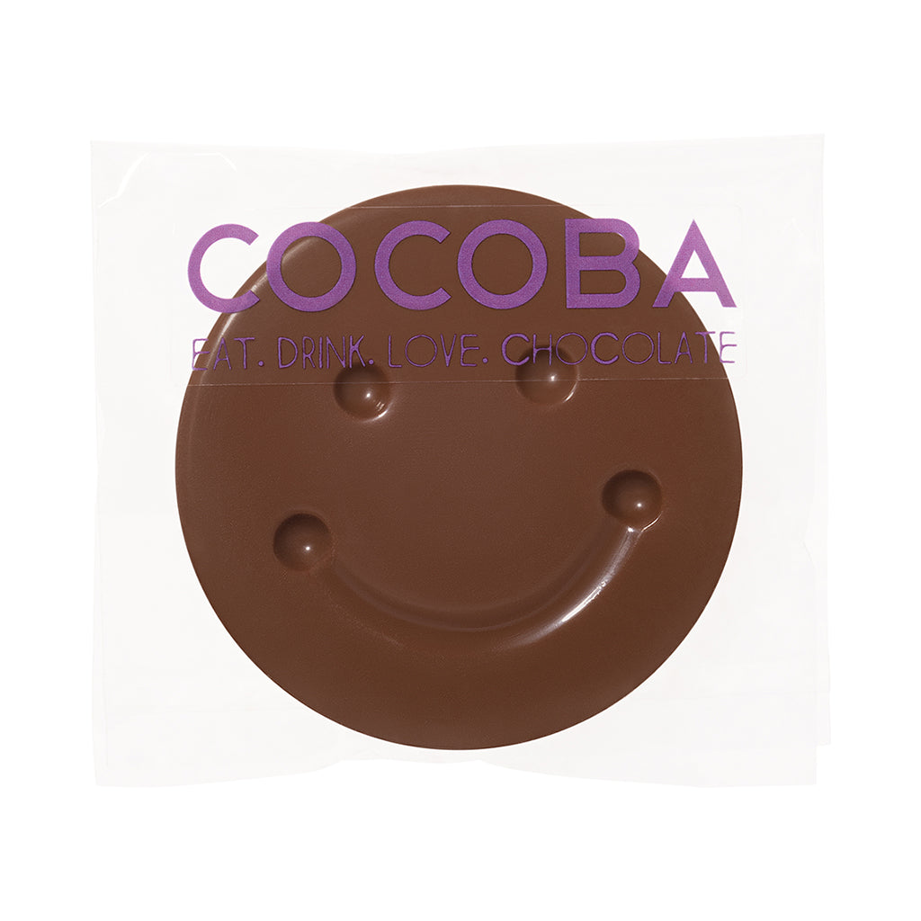 Mini Chocolate Smiley Face Milk Chocolate_wrapped