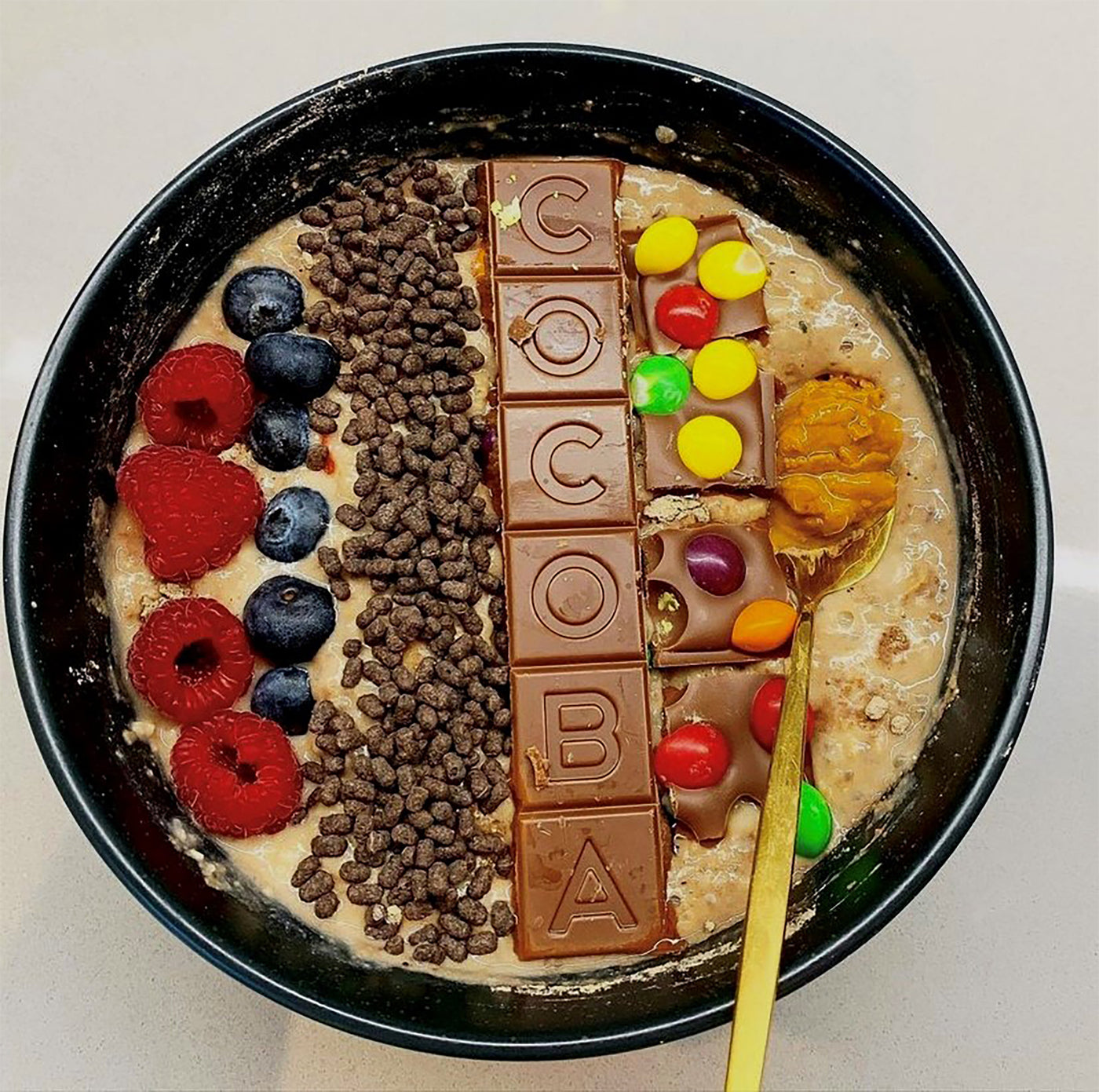 Vegan Chocolate Porridge Bowl