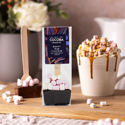Rum Flavoured Dark Hot Chocolate Spoon