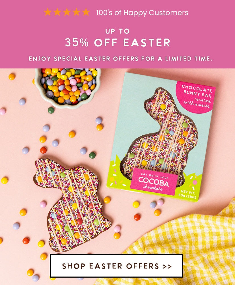 35% off Easter Sale, while stocks last.
