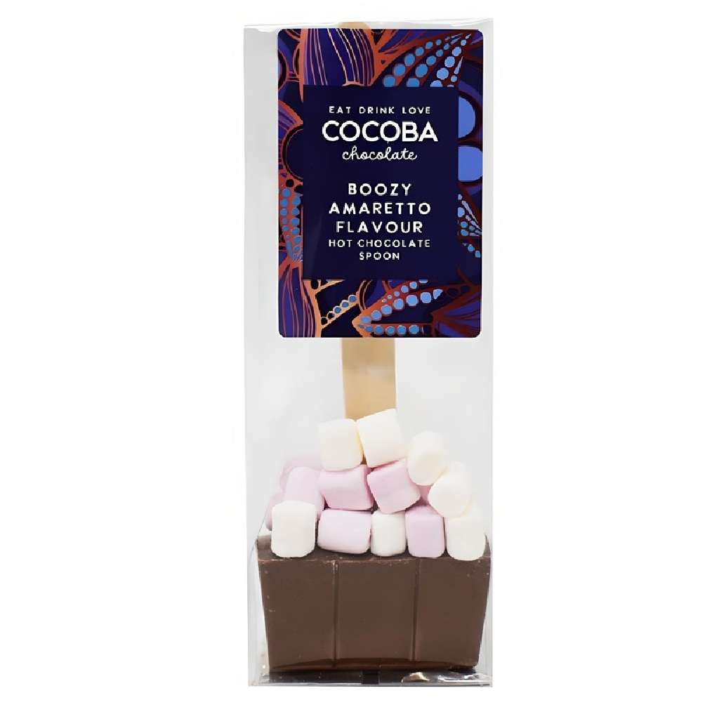 Amaretto Flavoured Milk Hot Chocolate Spoon