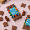 Cocoba extra smooth milk chocolate bar with and two salted toffee truffles free with orders £25 this Bank Holiday