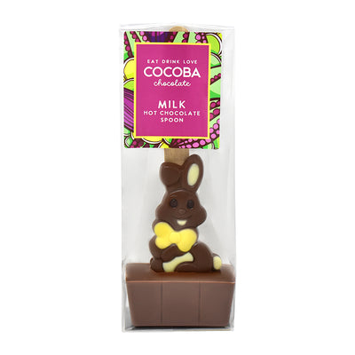 Easter Bunny Milk Hot Chocolate Spoon