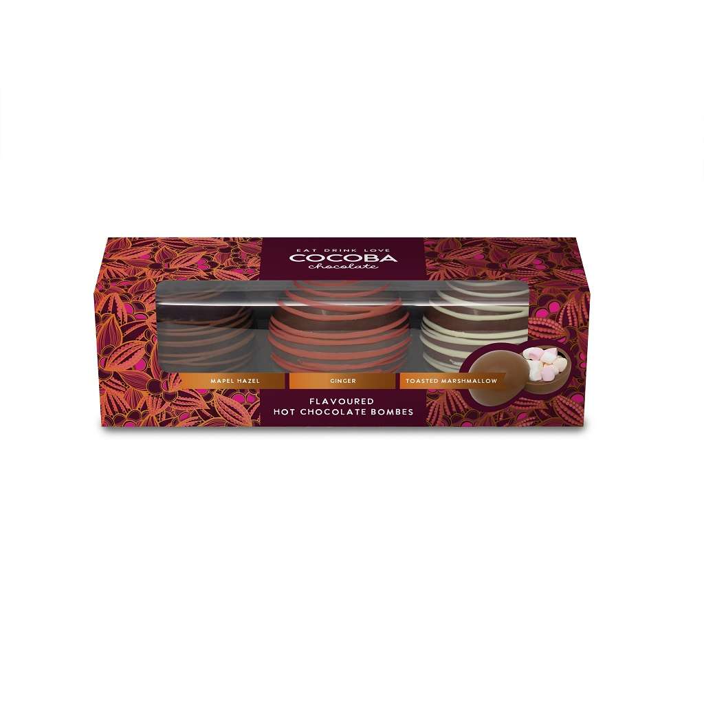 Winter Warmer Flavoured Hot Chocolate Bombes