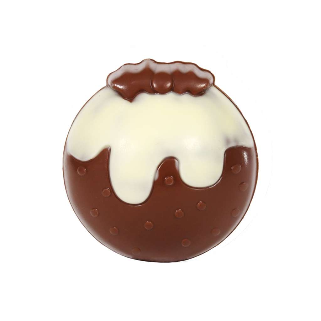 Christmas Pudding Hot Chocolate Bombe
