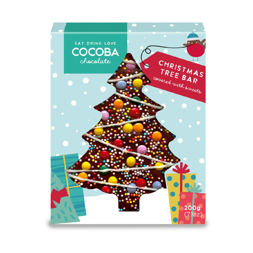 Christmas Tree Chocolate Bar