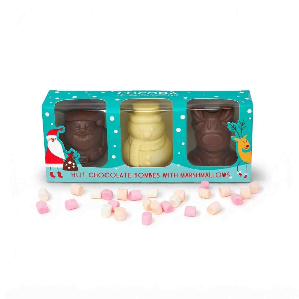 Christmas Characters Set of Hot Chocolate Bombs