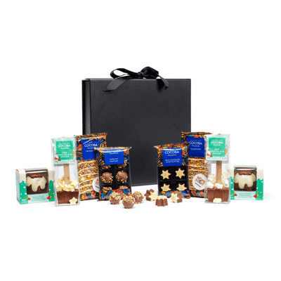 Christmas Eve Sharing Gift Set with a black gift box. 