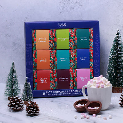 Christmas Hot Chocolate Bombe Selection Box Collection
