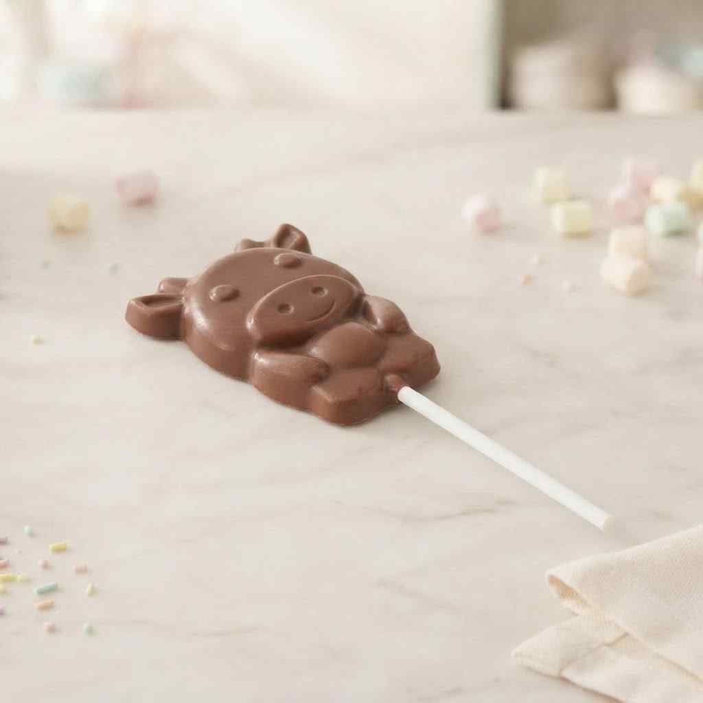 Cocoba Cow Chocolate Lollipop