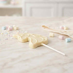 Cocoba White Chocolate Unicorn Shaped Lollipop