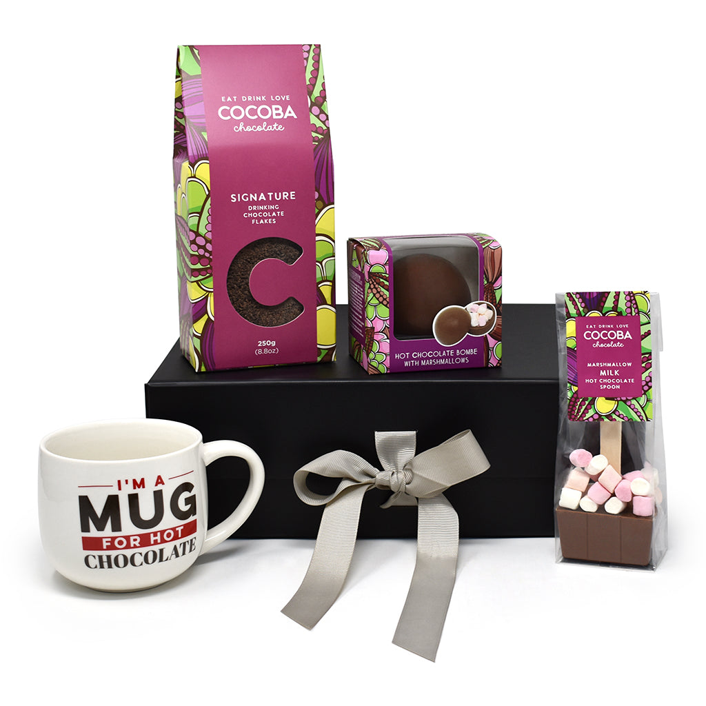 Luxury Drinking Chocolate Gift Set Box