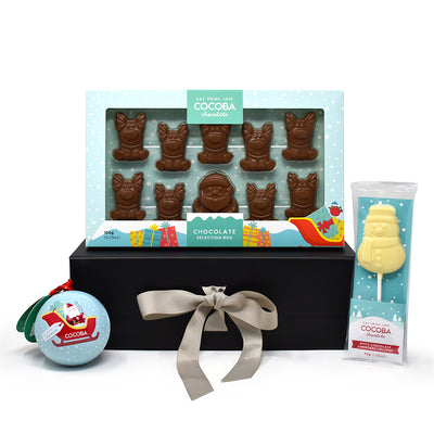 Stocking Filler Gift Set with Snowman Lollipop