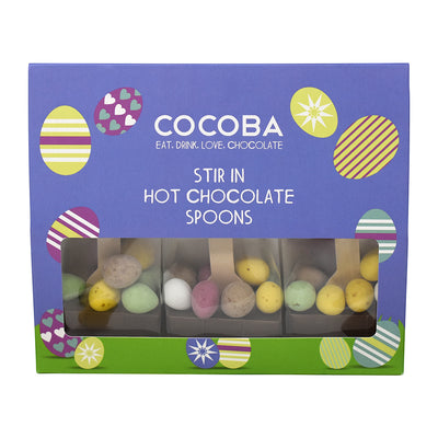 Mini Egg Easter Hot Chocolate Spoon Set