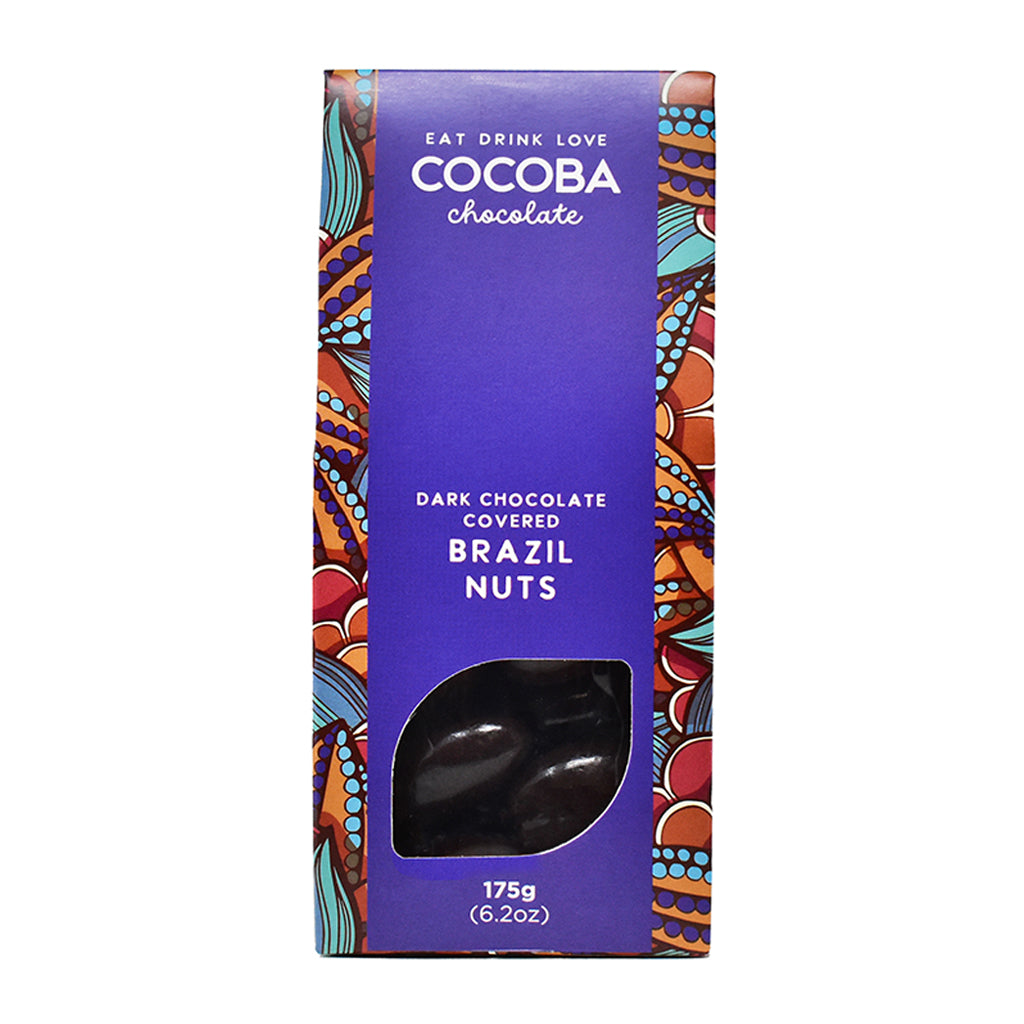 Dark Chocolate Covered Brazil Nuts