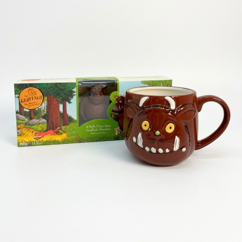 Gruffalo Hot Chocolate Bombs Mug Set