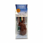 Cocoba Milk Hot Chocolate Stirrer packaging on a white background