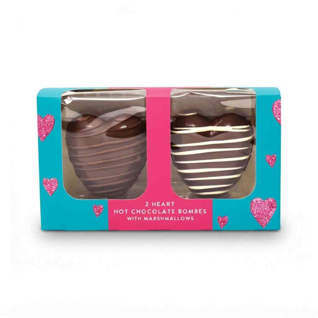 Heart Shaped Hot Chocolate Bombes