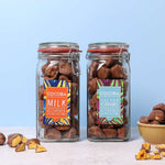 Chocolate Honeycomb Jars
