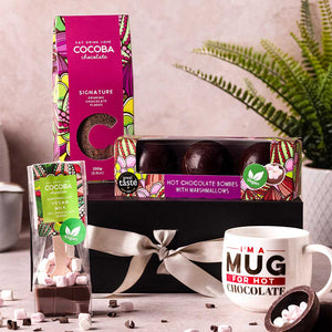 Luxury Vegan Hot Chocolate Collection with Gift Box