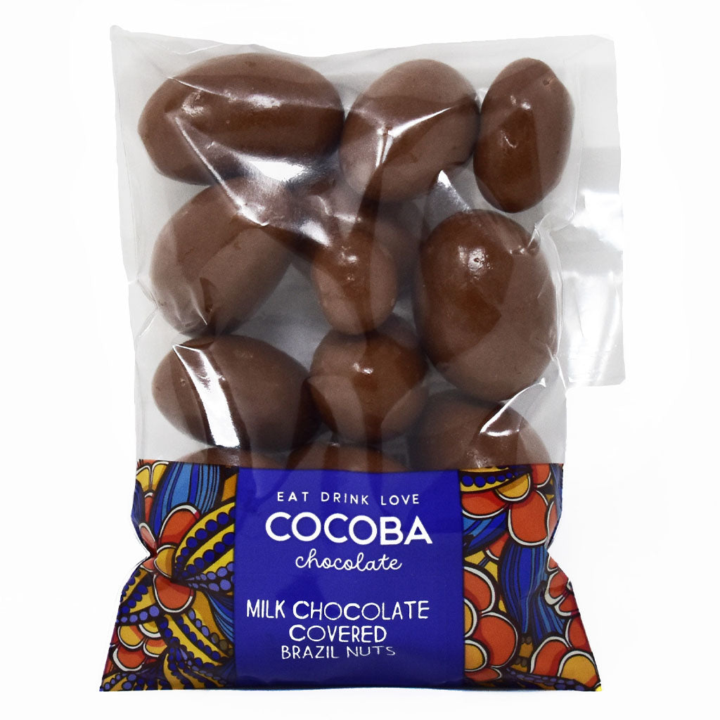Milk Chocolate Covered Brazil Nuts Bag