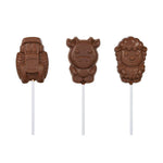 Belgian Milk Chocolate Farmyard Lollipops