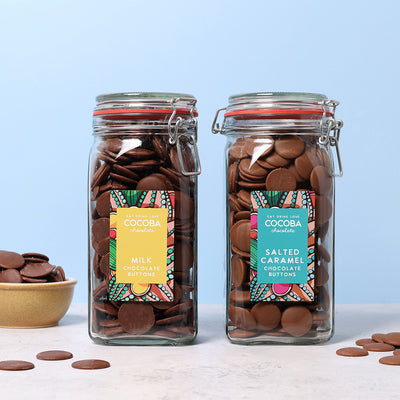 Chocolate Buttons Jar Gift