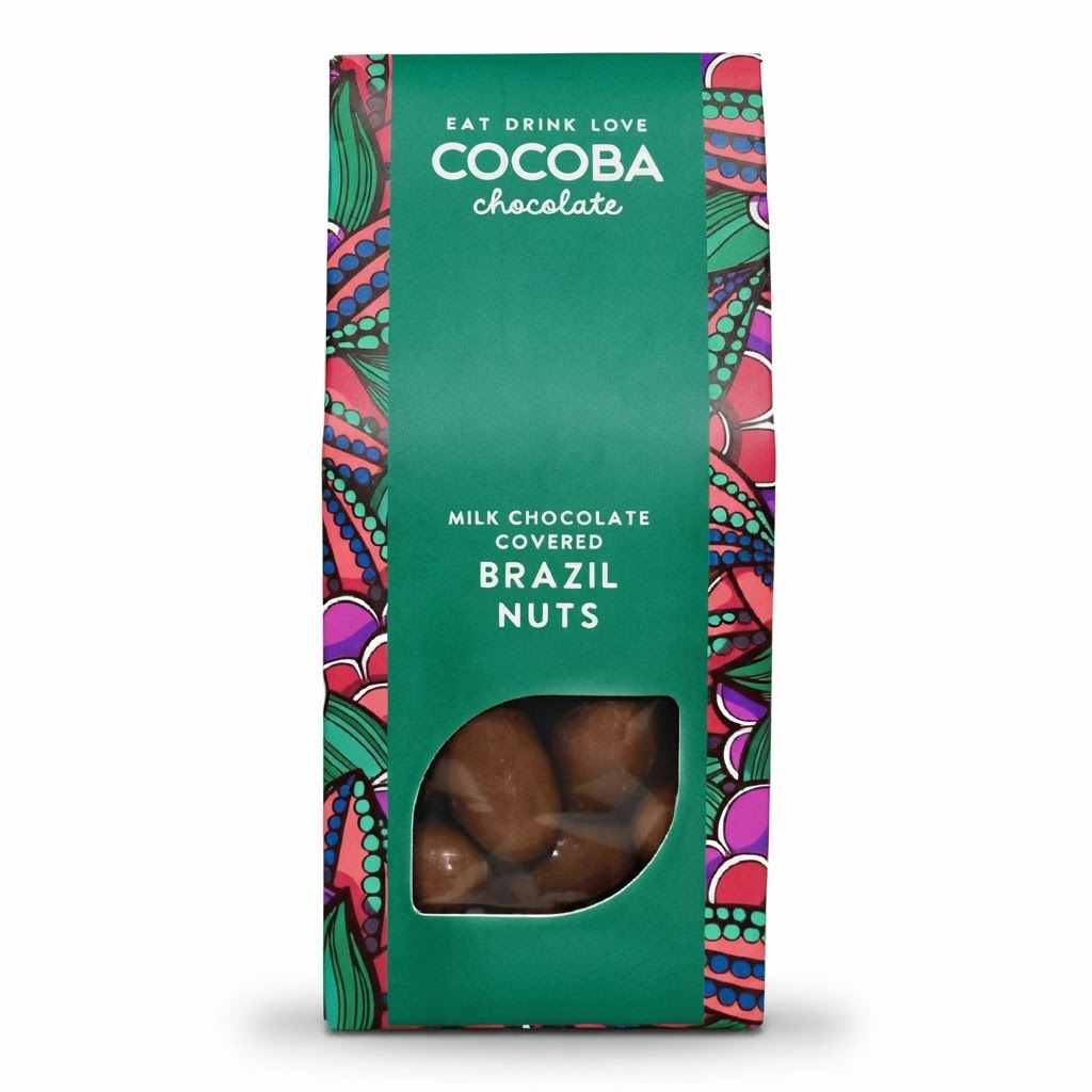 Milk Chocolate covered Brazil nuts 