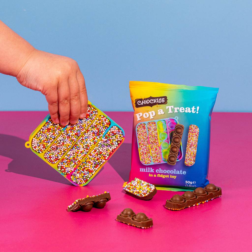 Pop-A-Treat - Milk Chocolate Fidget Toy