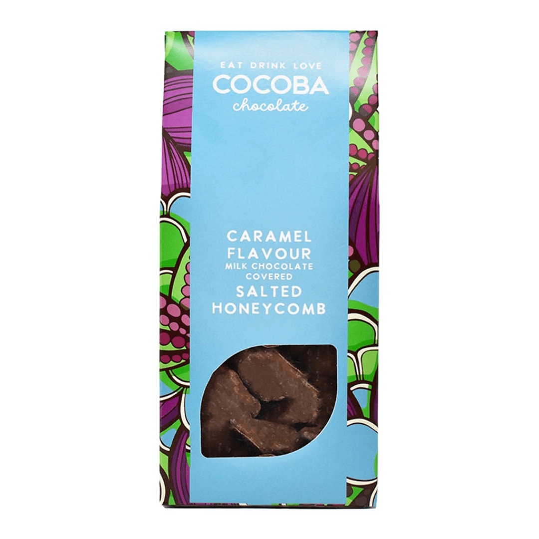 Salted Caramel Milk Chocolate Covered Honeycomb