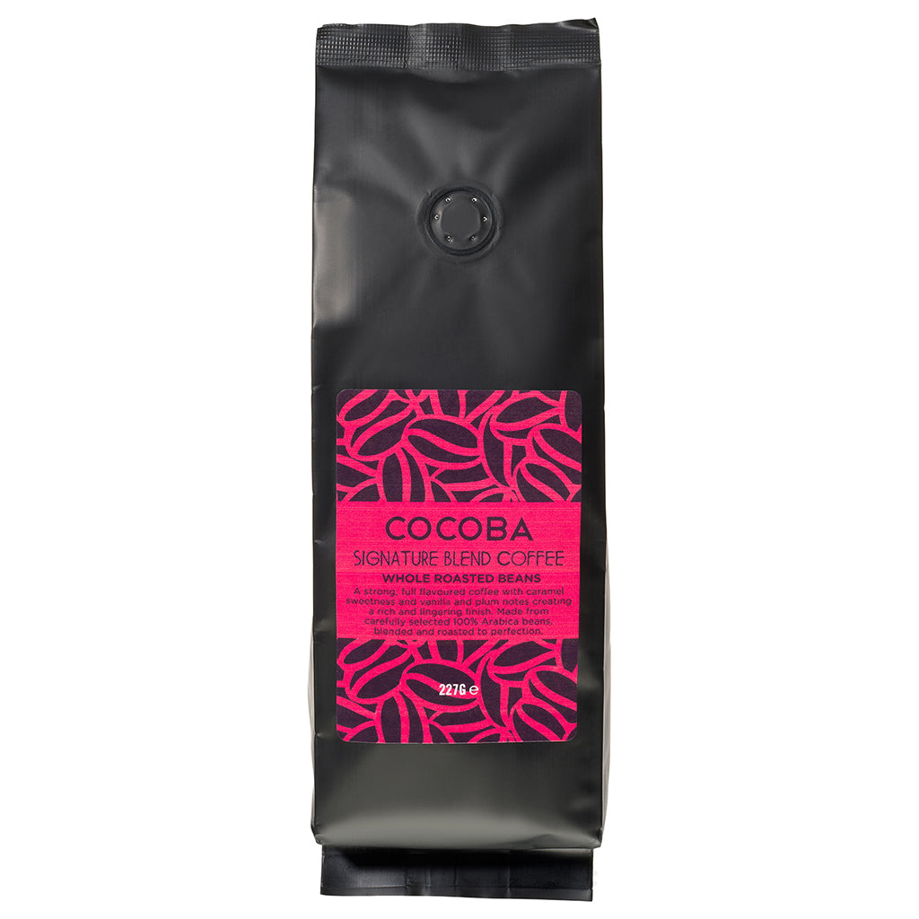 Signature Blend Whole Roasted Coffee Beans, 227g