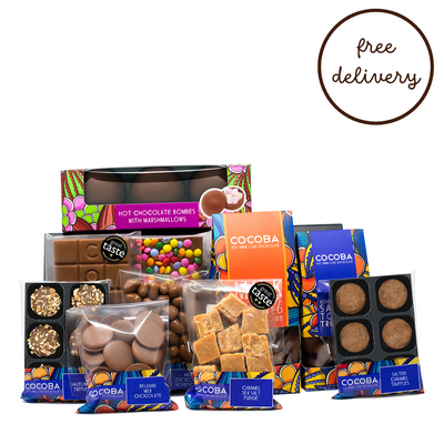 The Chocolate Sharing Gift Set, Large with Free Delivery