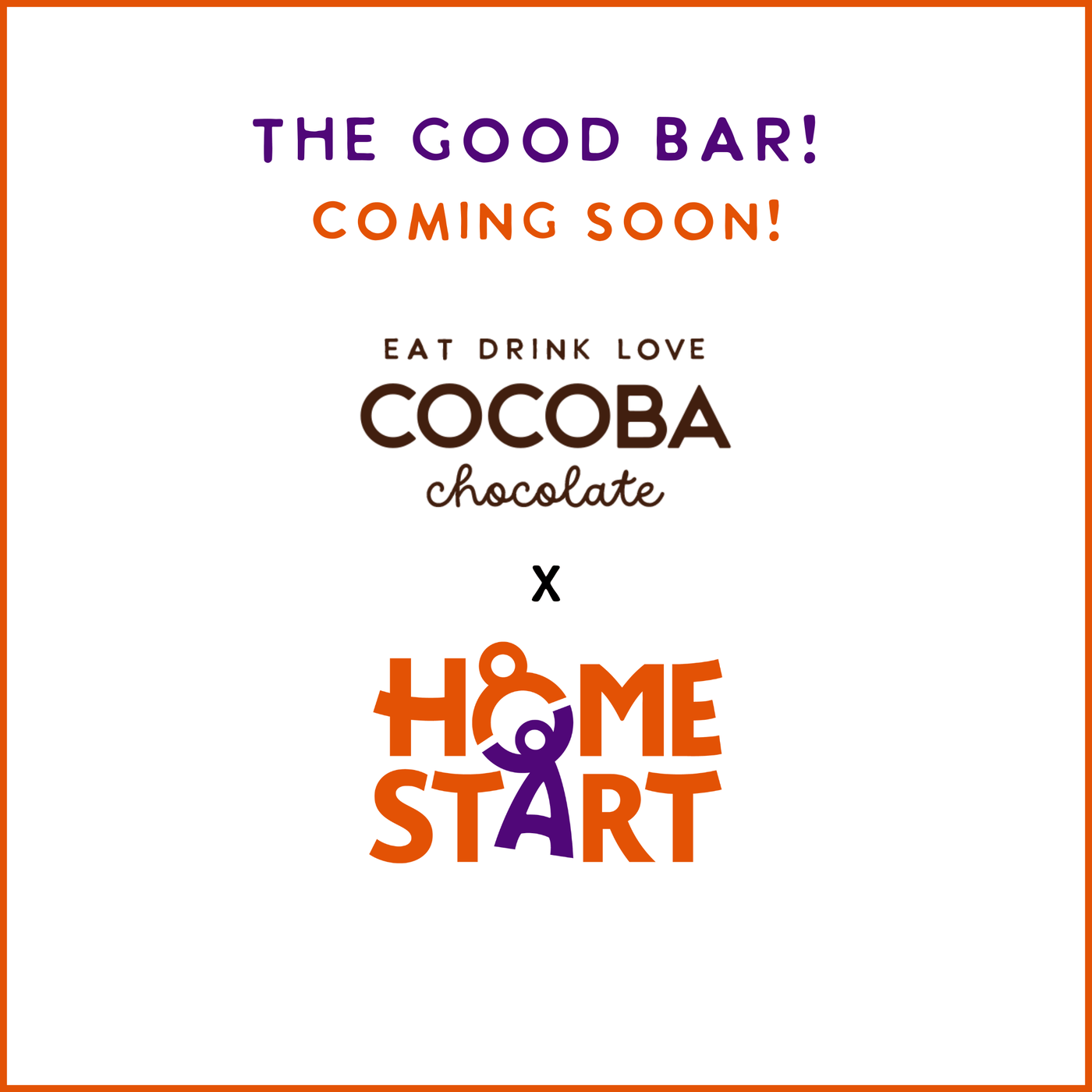 The Good Bar: Limited Edition Cocoba X Home Start Chocolate Bar