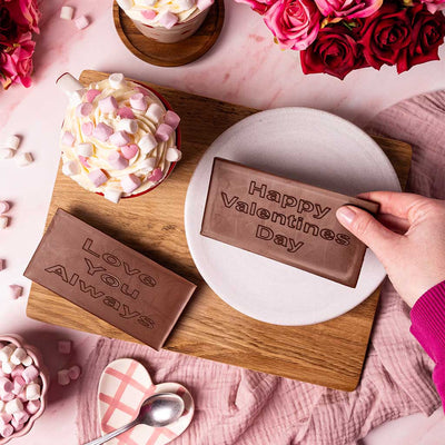 Valentine's Personalised Chocolate Bars