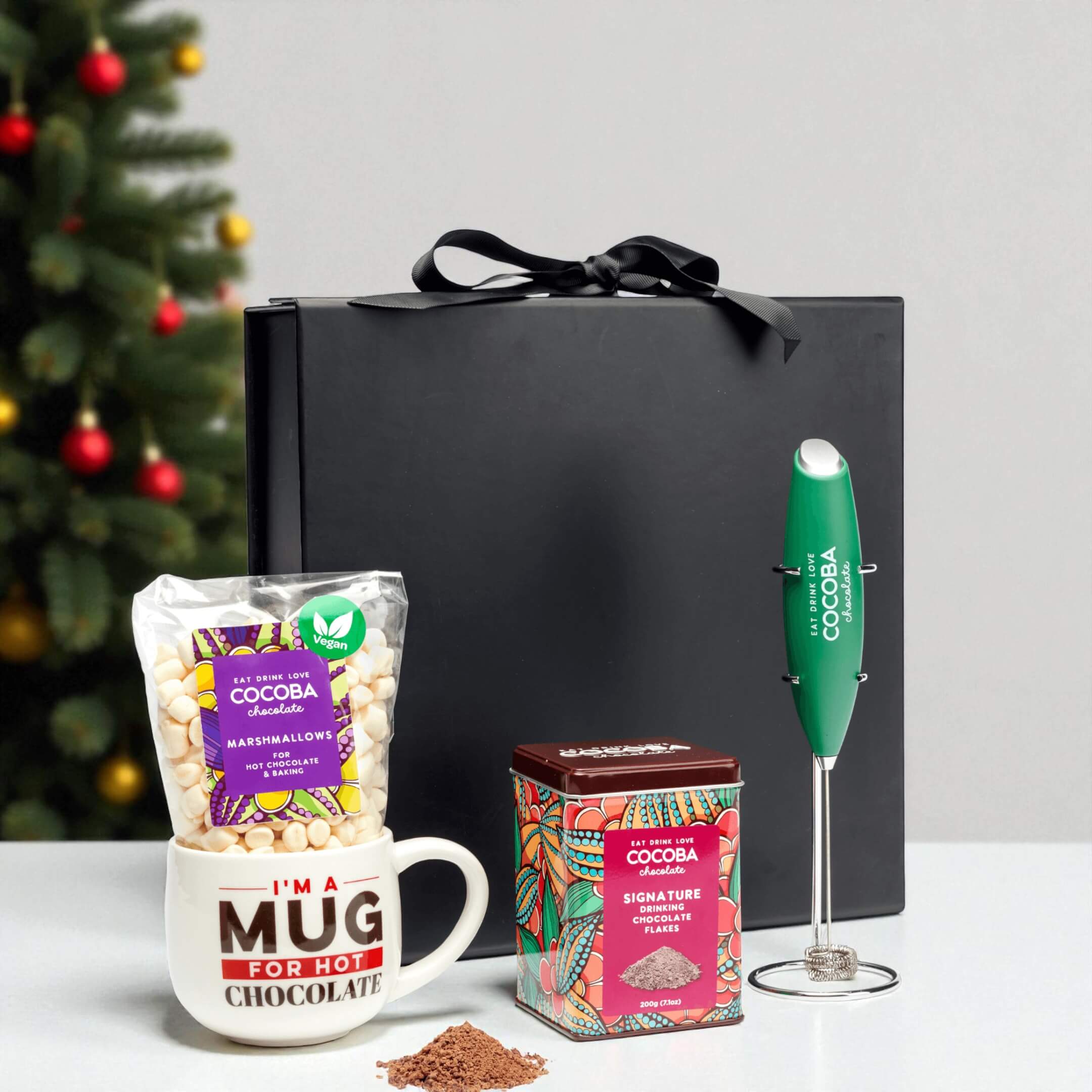 Vegan Gift set on a white background