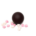 Dark Chocolate Hot Chocolate Bombe with vegan mini Marshmallows