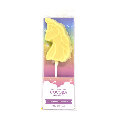 White Unicorn Lollipop