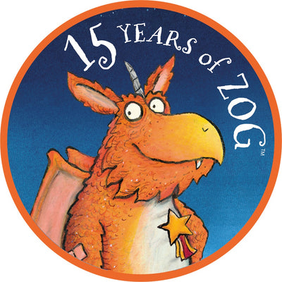 Zog 15 years celebratory logo