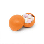 Orange Hot Chocolate Bombe with Marshmallows inside