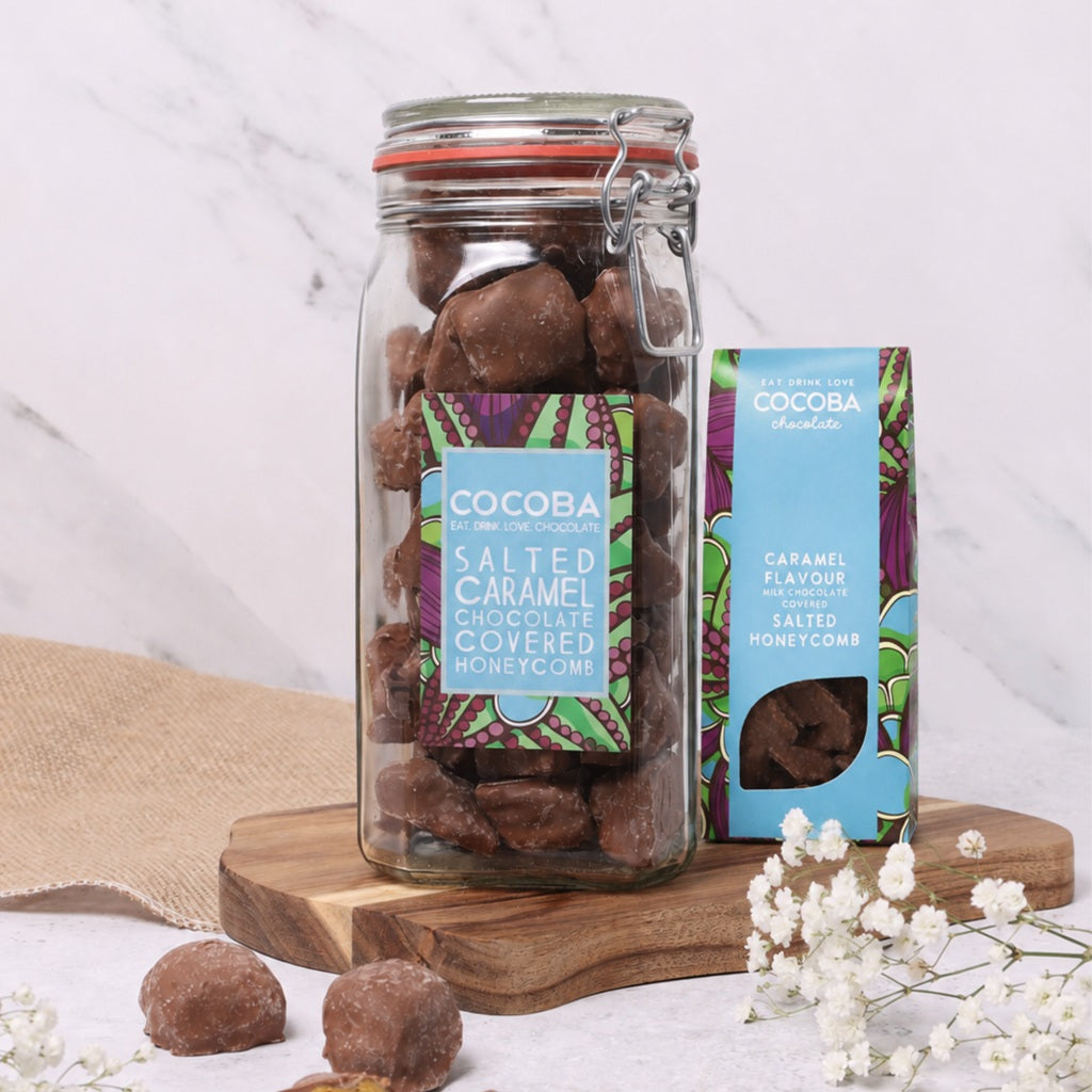 COCO(⁎ᴗ͈ˬᴗ͈⁎) Giant Jar Refills: Salted Caramel Honeycomb – Cocoba