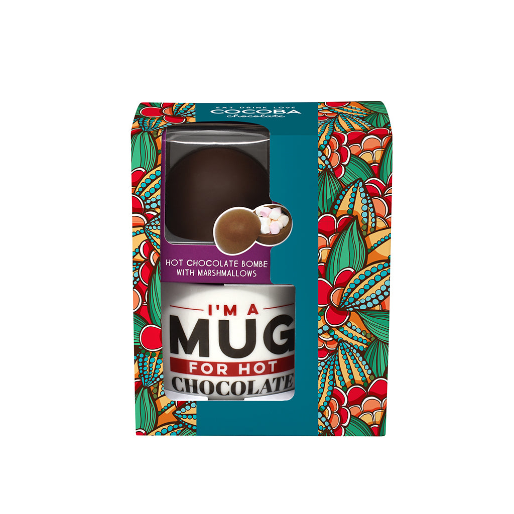 Hot Chocolate Bombe & Mug Gift Set