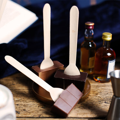 Boozy Flavour Hot Chocolate Spoons