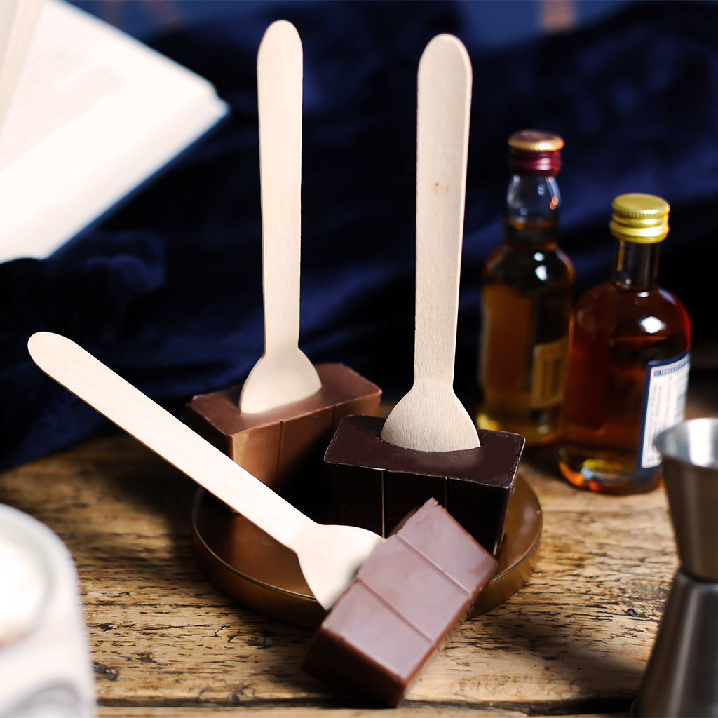 Boozy Flavoured Hot Chocolate Spoon Collection