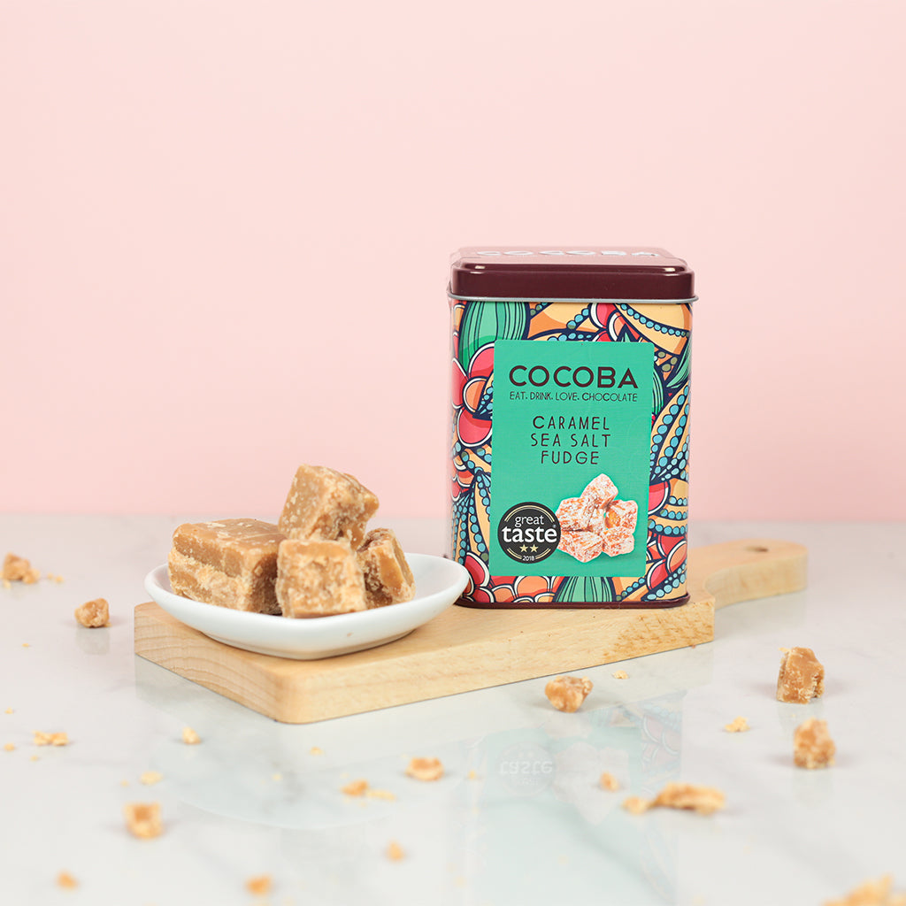 Caramel Sea Salt Fudge Tin