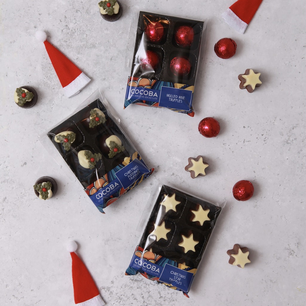 Christmas Chocolate Truffles Range