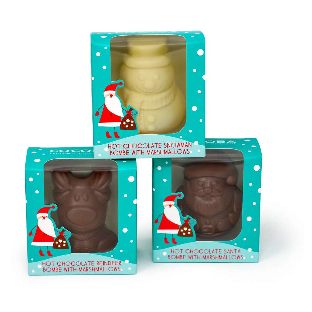 Christmas Character Hot Chocolate Bombe Collection