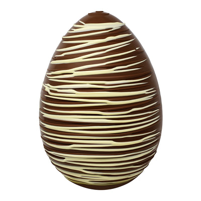 Giant 2kg Cocoba Milk Chocolate Easter Egg