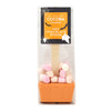 Halloween Orange Hot Chocolate Spoon with Marshmallows